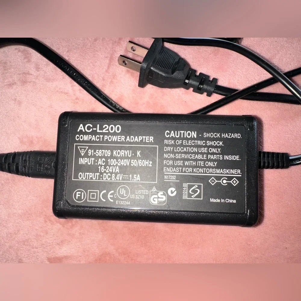 🆕 ac-L200 power adopter charger